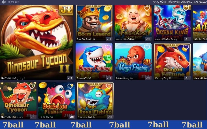 JILI cung cấp nhiều game săn mồi hot