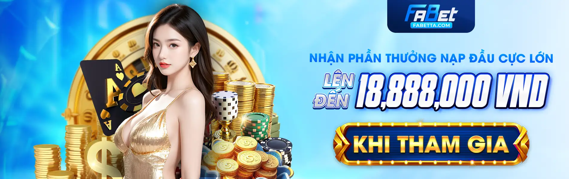 Nhận phần thưởng nạp lần đầu cực lớn